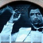 Graffiti de Scarface en cierre.