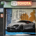 Graffiti para Toyota Madrid.